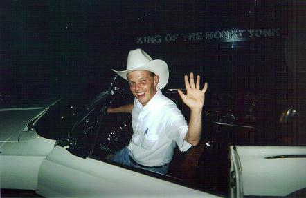 Webb Pierce's car--in the old Country Music Hall of Fame--1997